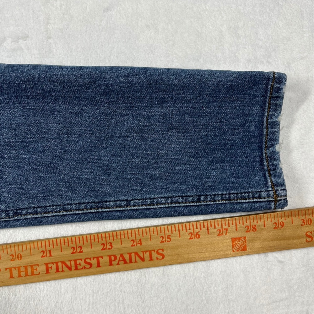 Reformation Mid Skinny Jeans Womens 26x29 Blue Rhine Wash Stretch Made in USA - Picture 11 of 14